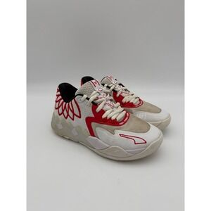 Puma MB.01 Lo Size 4.5Y GS Melo Ball red White 377368-10